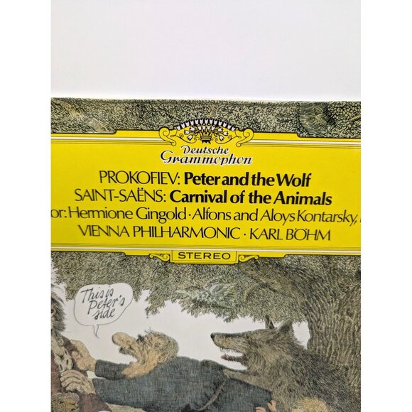 Prokofiev Peter and the Wolf Vienna Philharmonic Deutsche Grammophon 2530 588 - Picture 2 of 9